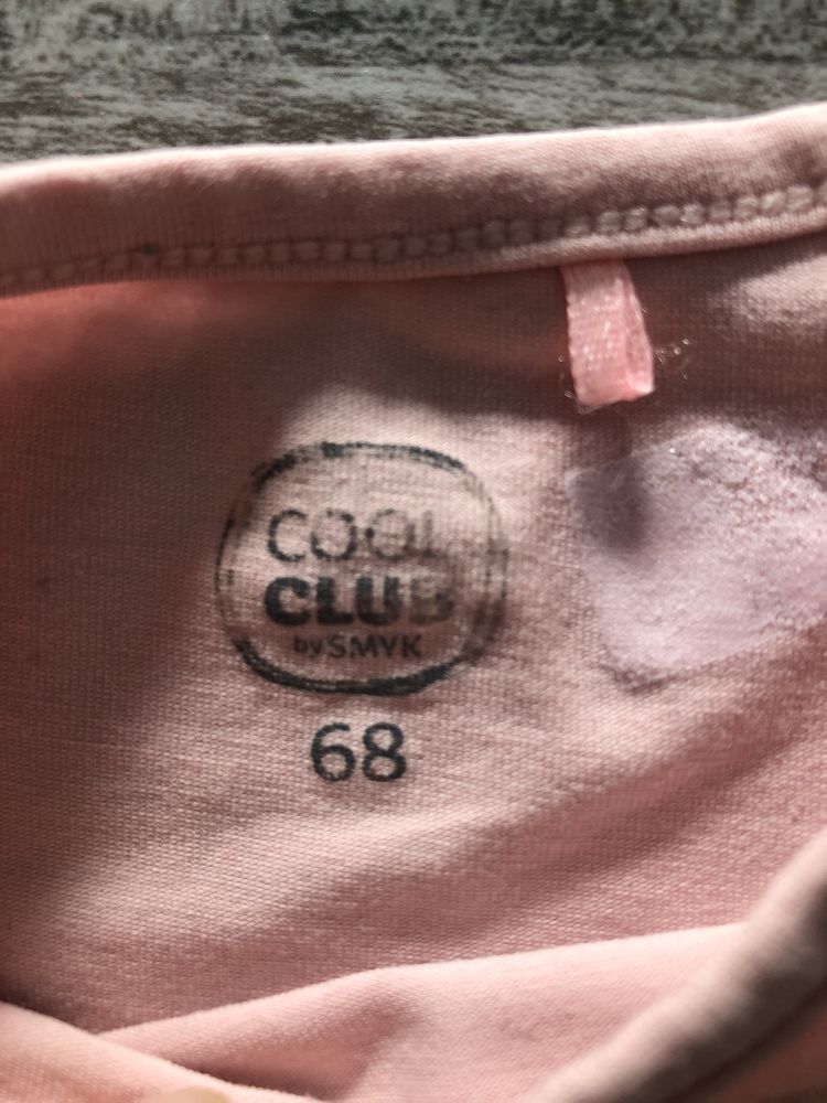 Body niemowlęce rozmiar 68 Cool Club