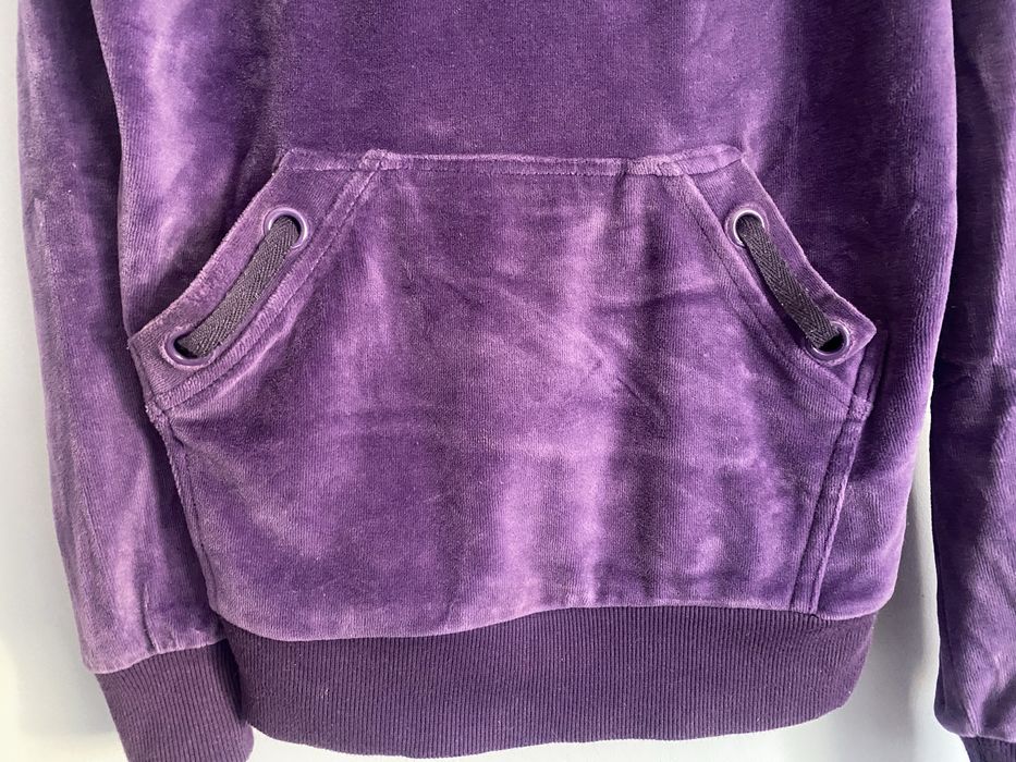 Bluza ciemnofioletowa z kapturem