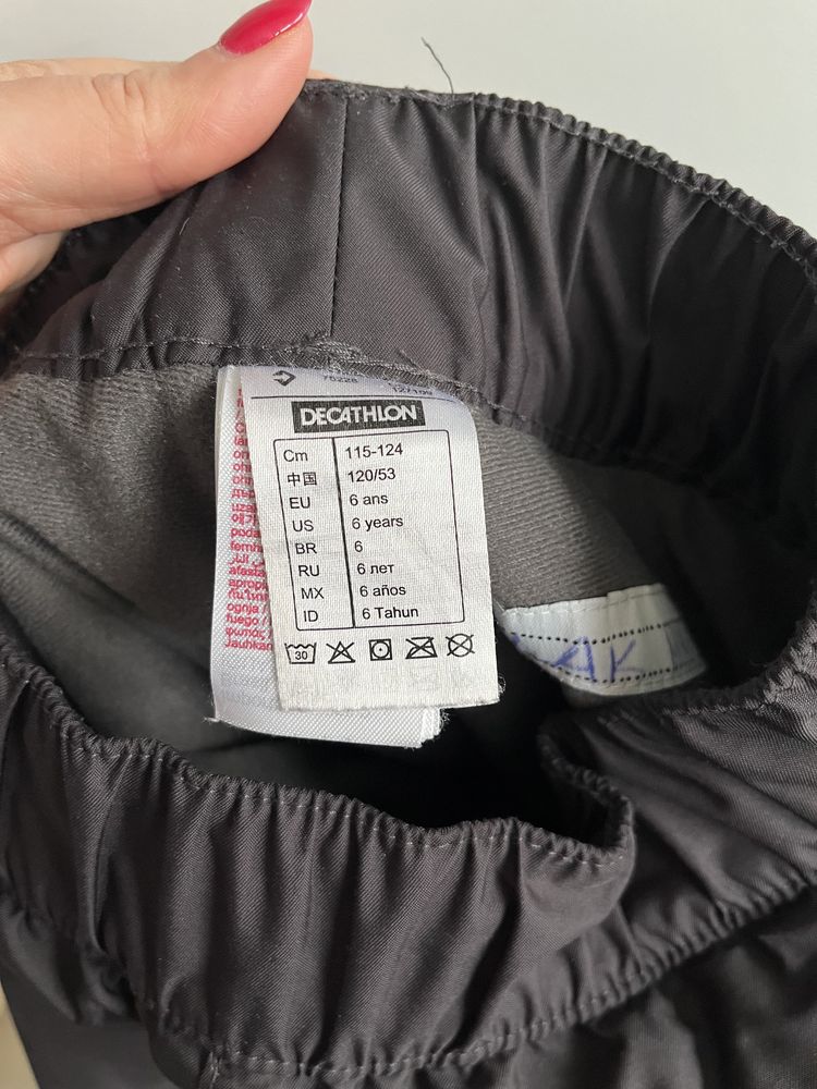 Spodnie narciarskie decathlon na 6 lat