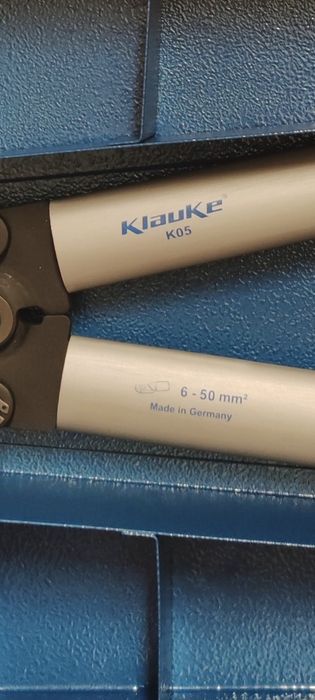 Пресс- клещи KLAUKE K05 с металлическим кейсом Klauke   (6-50 мм2)