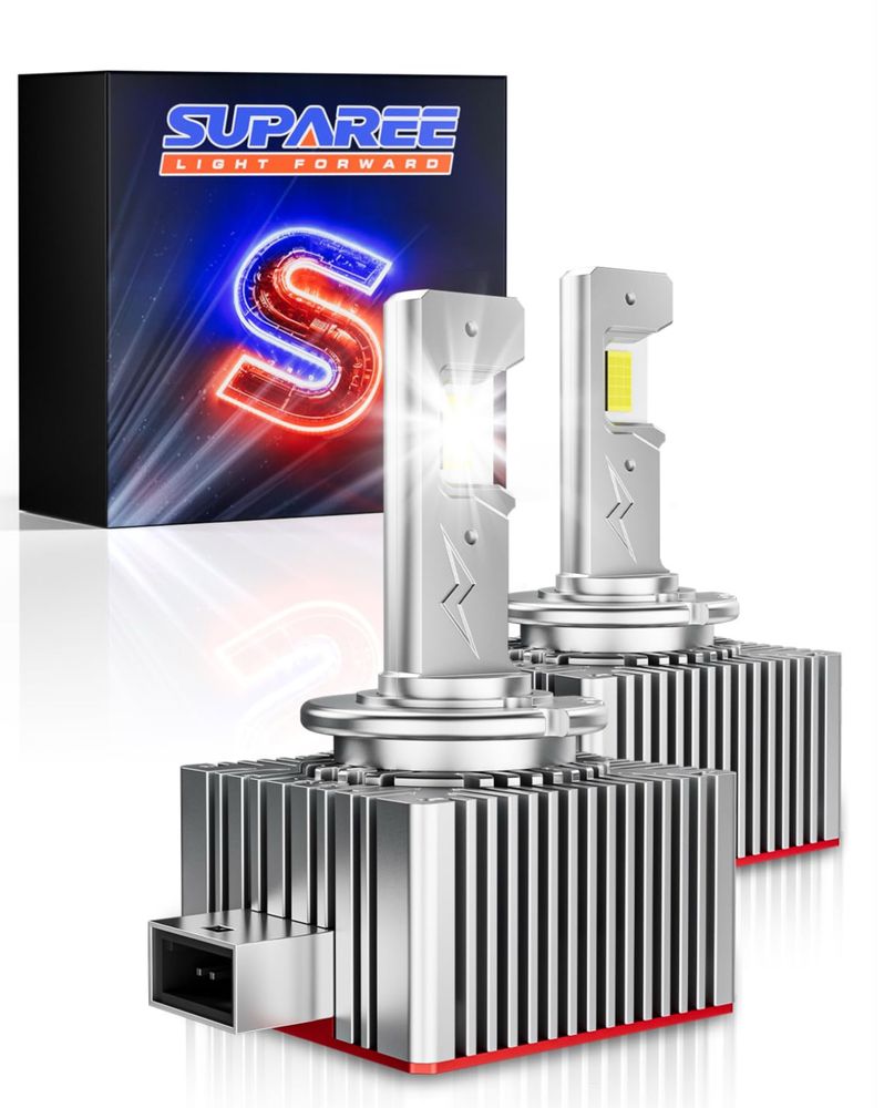 SUPAREE D1S Żarówka samochodowa LED D1S Canbus 35W 20000LM