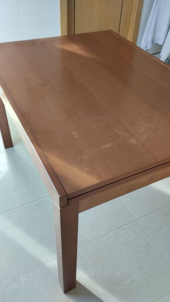 Mesa madeira de sala/cozinha