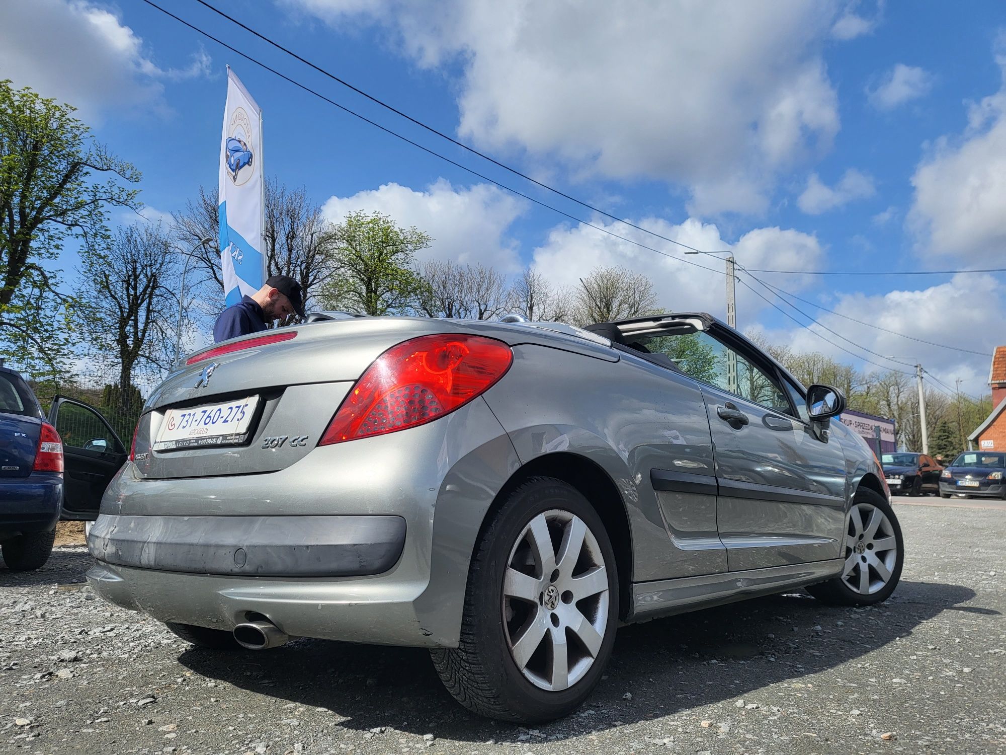 Peugeot 207 1.6 Benzyna//2008//Cabrio//Alufelgi//Zamiana