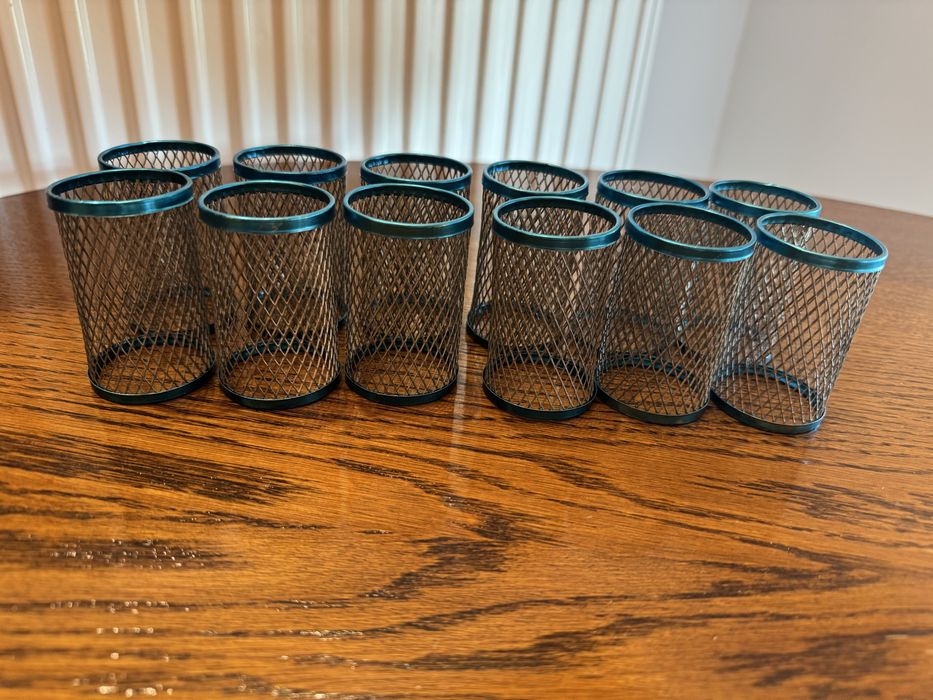 Wałki metalowe do włosów - 24 szt.