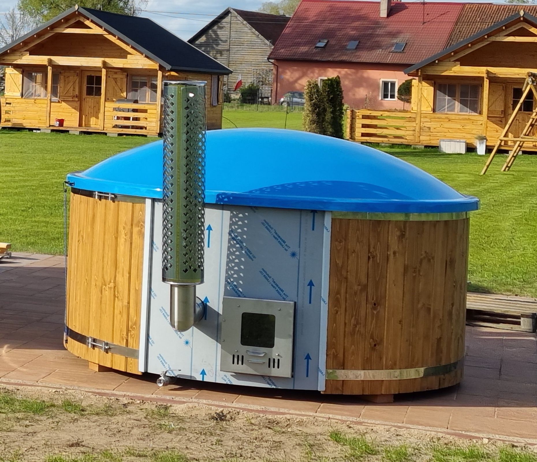 Gorąca balia/Beczka/Hot Tub/SPA/Jacuzzi/Kompletna odbiór reki