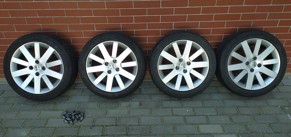 Alufelgi / felgi aluminiowe 17” Peugeot 207 4x108  zestaw + GRATIS
