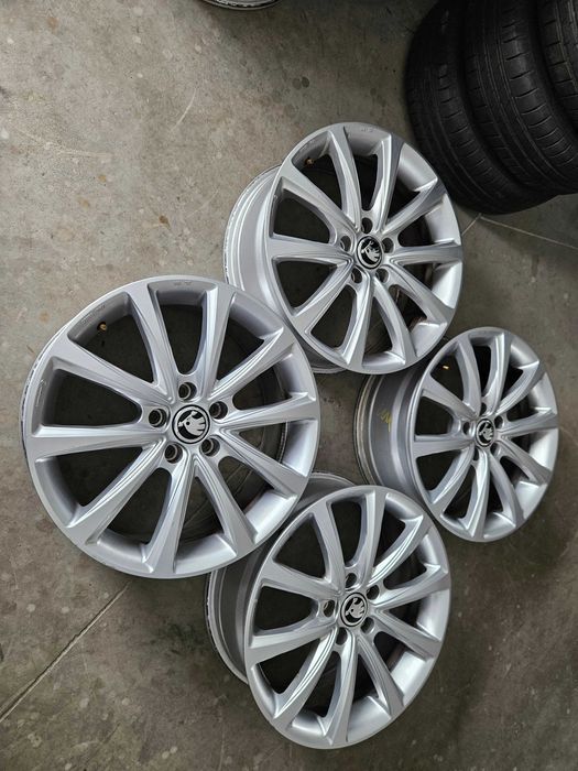 Alufelgi 18" 5x112 Skoda Octavia III IV VRS SuperB Karoq Scout Kodiaq