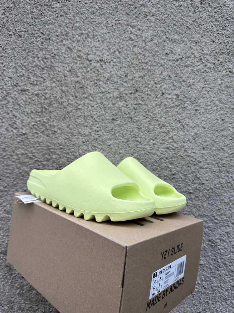 Klapki Adidas yeezy slide glow green 42 eu damskie / męskie