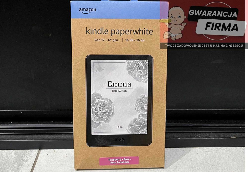 Czytnik Amazon Kindle Paperwhite 12 GEN | 16 GB | Różowy | Nowy |