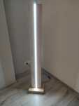 Lampa drewniana podłogowa