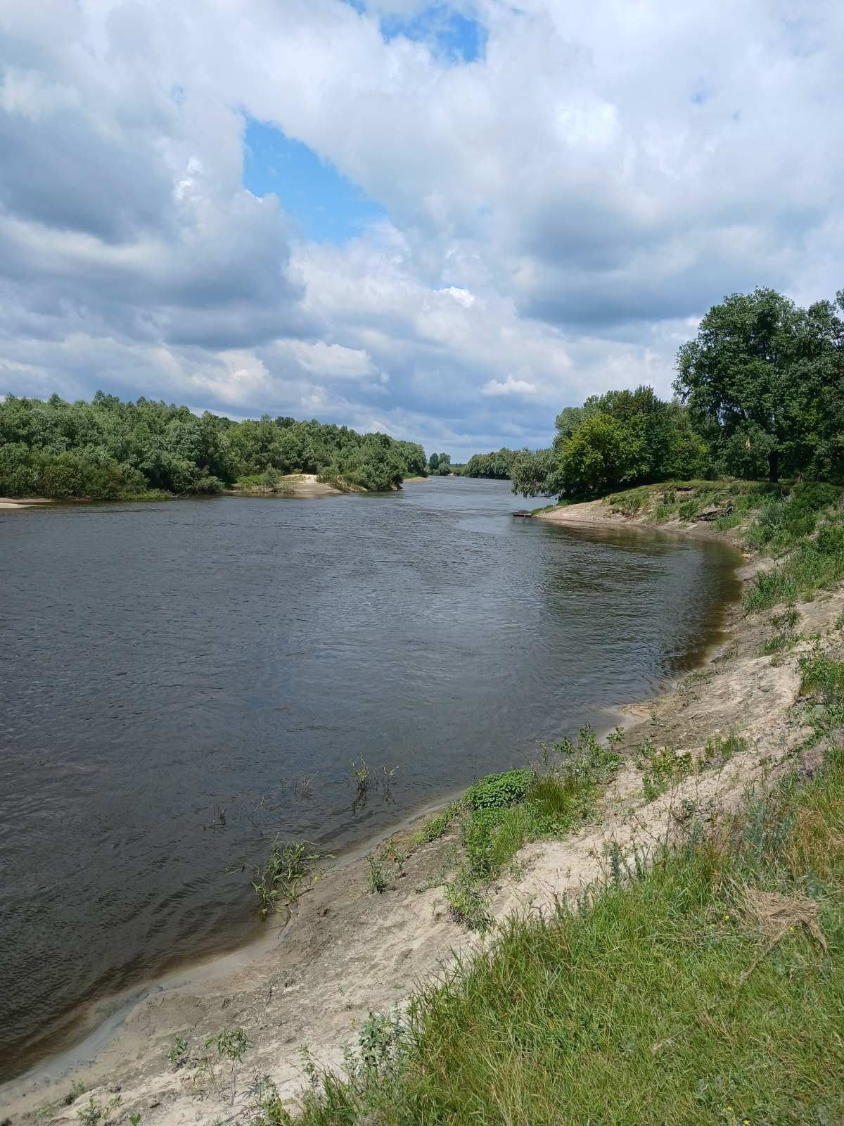 Помешкання на березі Десни та на УЗЛІССІ.