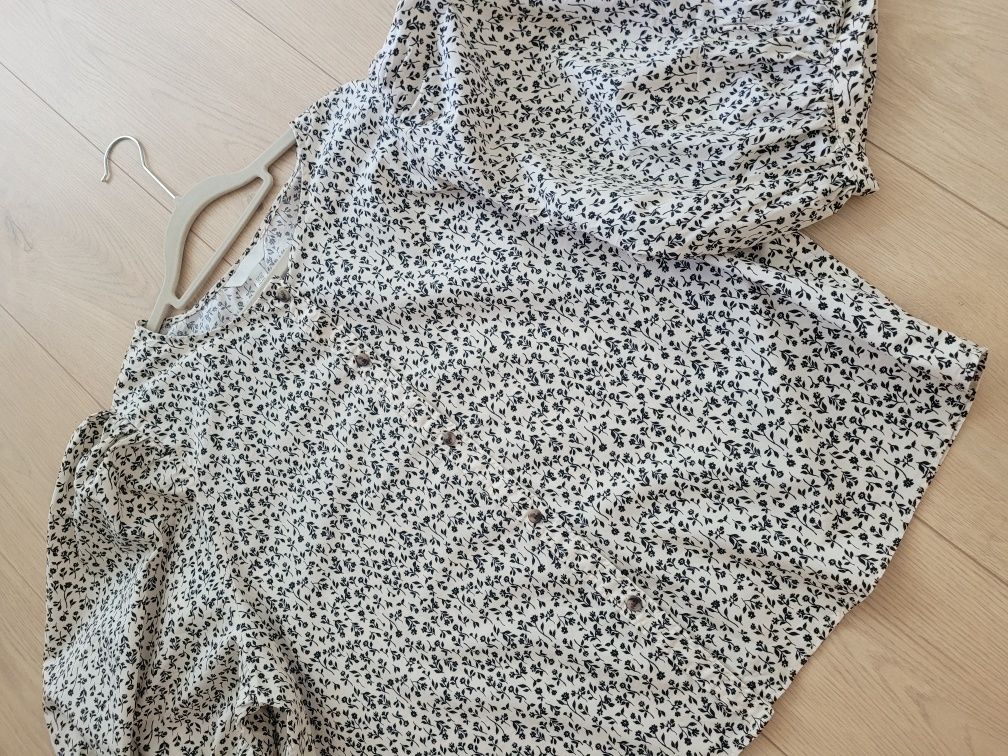Bluzka H&M XXL 44/46 bufiaste rękawy
