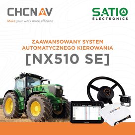 Nawigacja RTK 2 cm, section control, isobus, CHCNAV