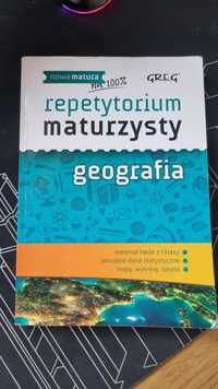 Książka Repetytorium maturzysty Geografia, matura, Greg, stan bdb