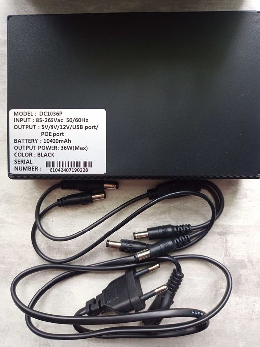 джерело безперебійного живлення UPS DC1036P для роутера