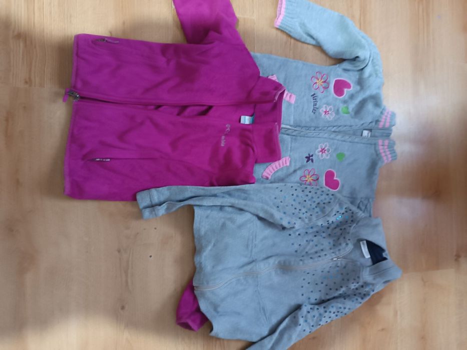 Ubranka dla dziewczynki rozm 122
