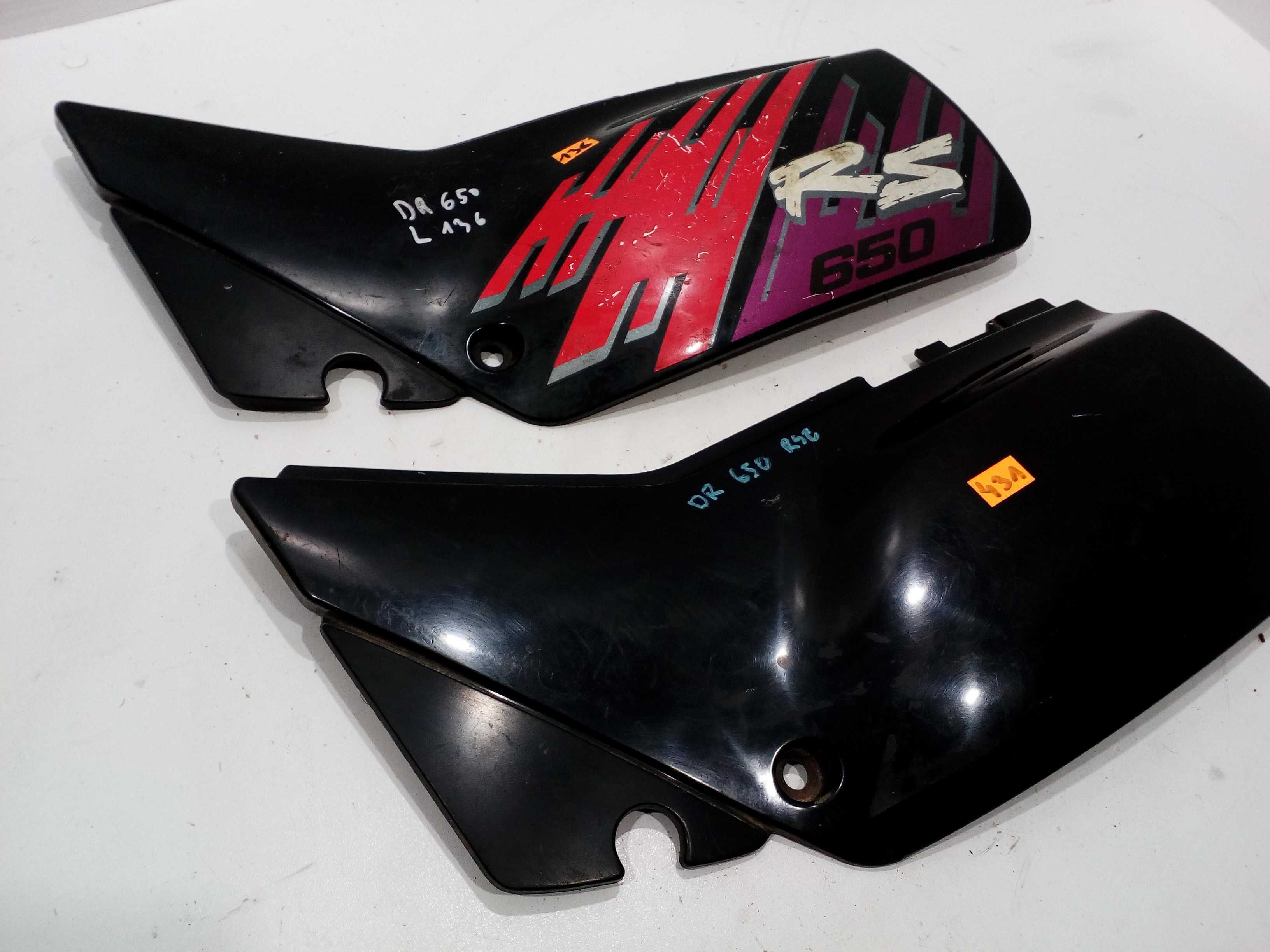 Suzuki dr 650 lewa owiewka osłona zadupek bok
