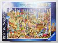 Puzzle Ravensburger World Landmarks by Night 1000 elementów