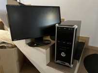 Komputer stacjonarny + monitor