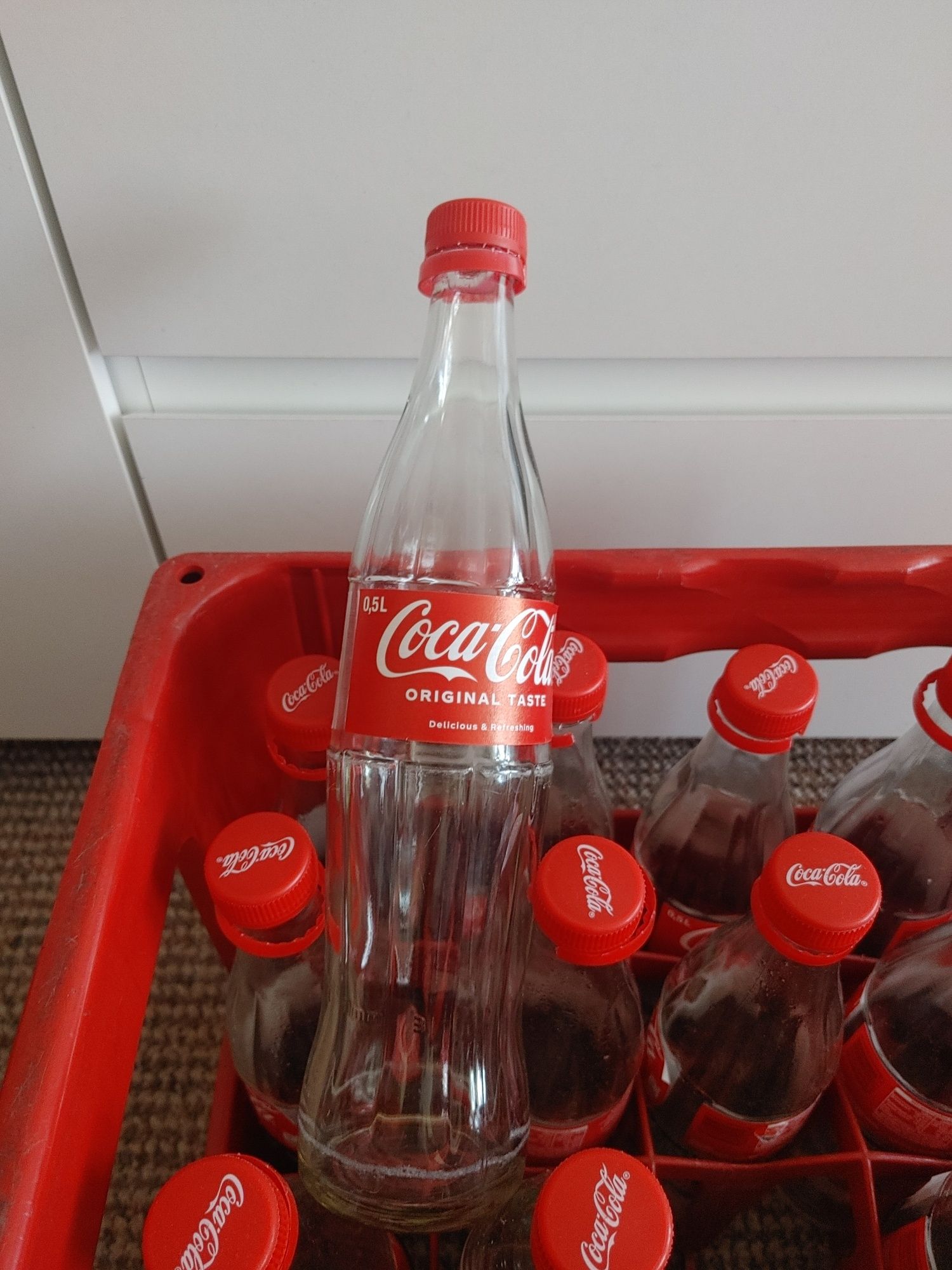 Coca Cola Skrzynka + 20 butelek w db stanie SPRAWDŹ