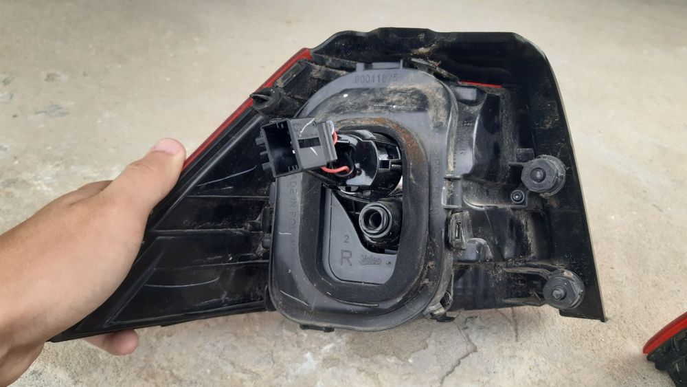 Задні фонарі vw golf 7 до рест