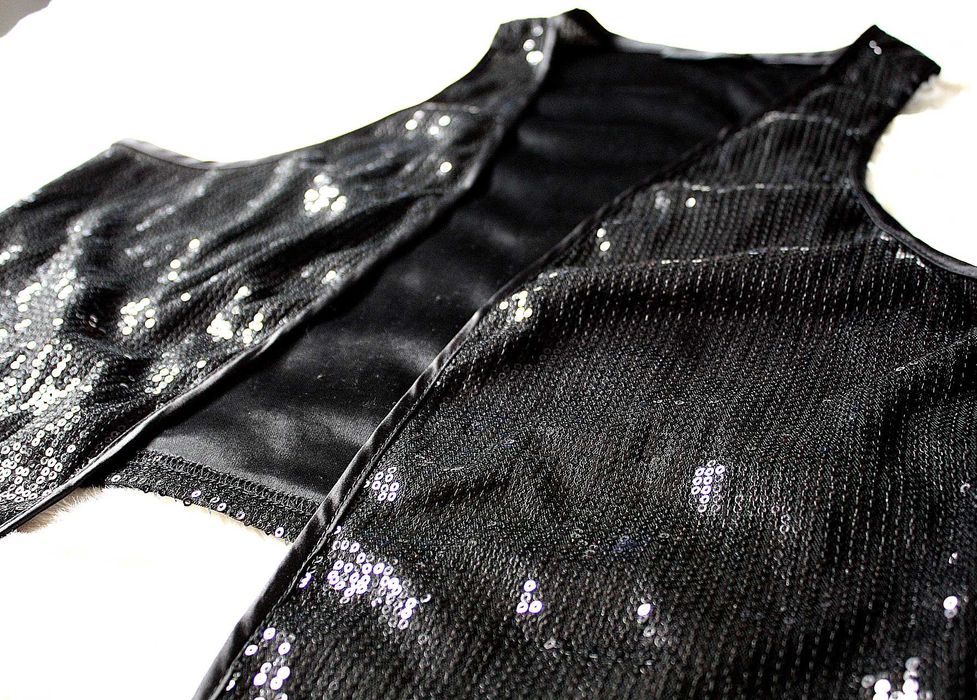 Colete Preto de Lantejoulas - Pimkie