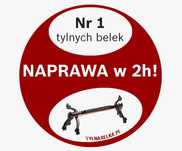 Tylna belka skrętna Renault Kangoo - 3 lata gwarancji