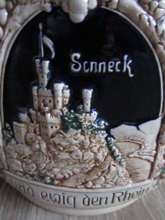 Waza niemiecka ceramiczna do ponczu