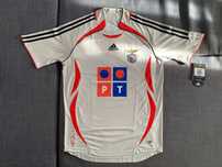 Camisola beje alternativa Benfica 2006, 2007