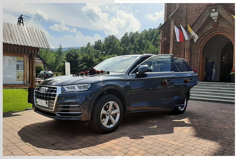 Auto do ślubu, Auto na wesele, Nowe Audi Q5 do ślubu! Żywiec okolice