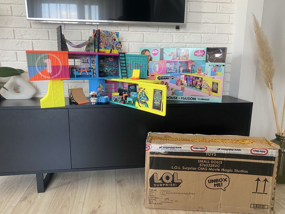 Lol Clubhouse domek L.O.L. Dom lalki akcesoria mebelki meble Surprise