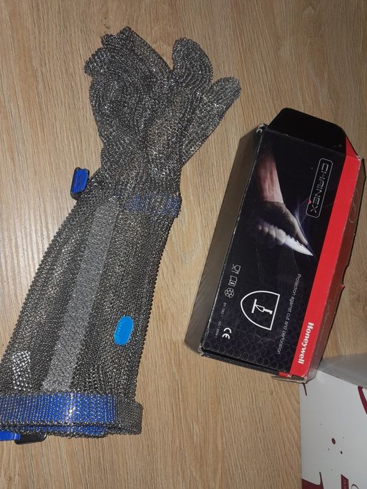 Rękawica ochronna metalowa masarska honeywell chainextra-lc, rozmiar S
