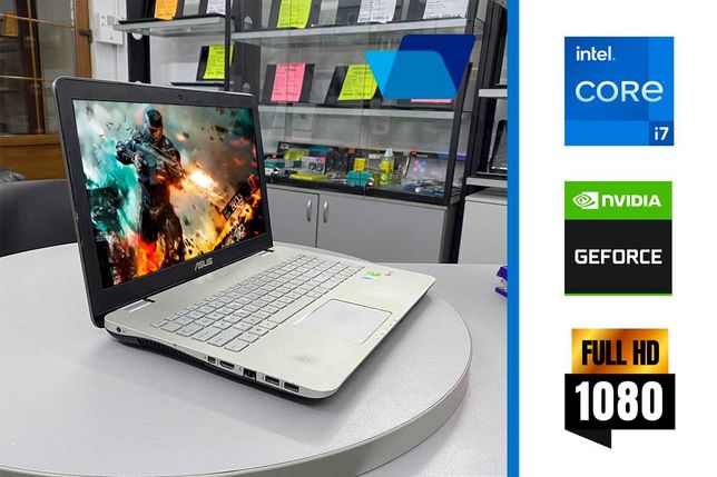Игровой ноутбук Asus N550JQ /Core i7 /Geforce GTX /Full HD | Гарантия