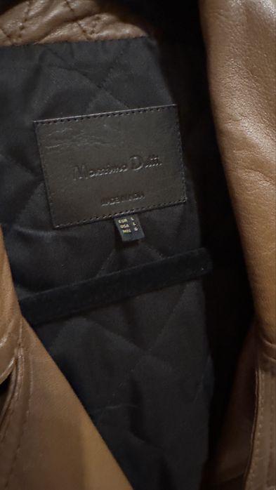Шкіряна куртка Massimo Dutti