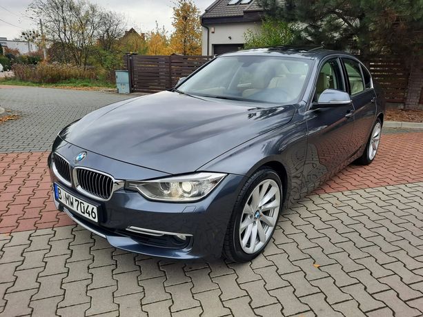 BMW Seria 3 2.0 benz 245KM, Harman, Kamery360, Ksenon,Navi,Skóry, Lopatki F1, Full