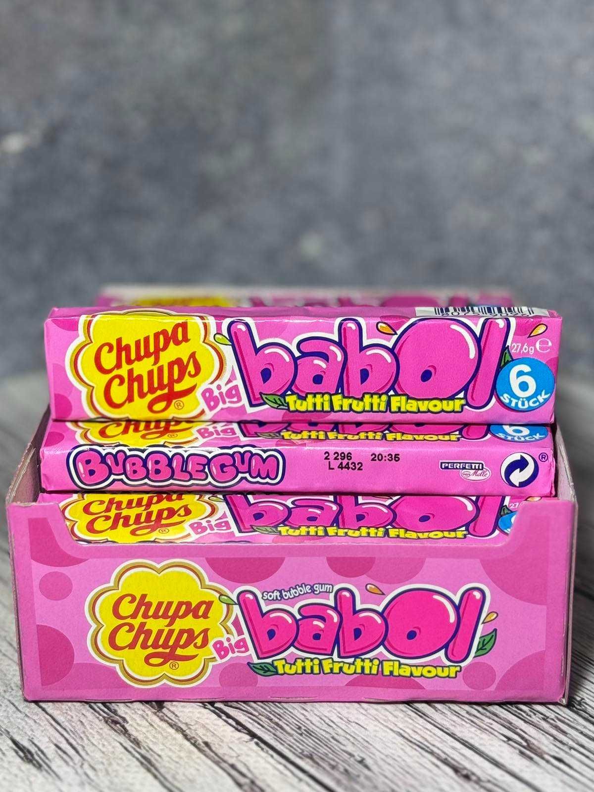 Жуйка Chupa Chups Babol кола,жуйка,ягоди