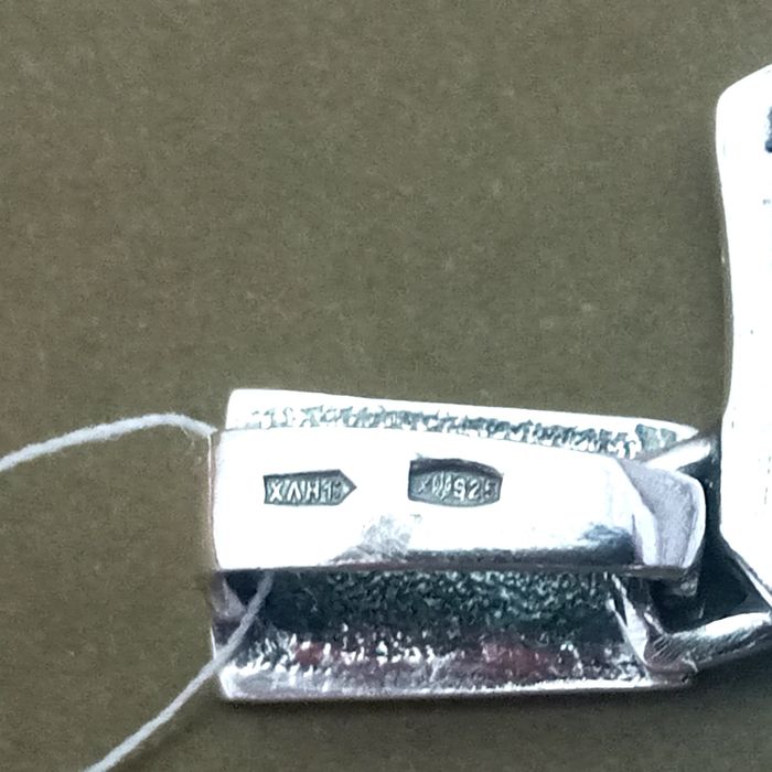 Серебряная подвеска и цепочка бисмарк подвес кулон цепь архангел