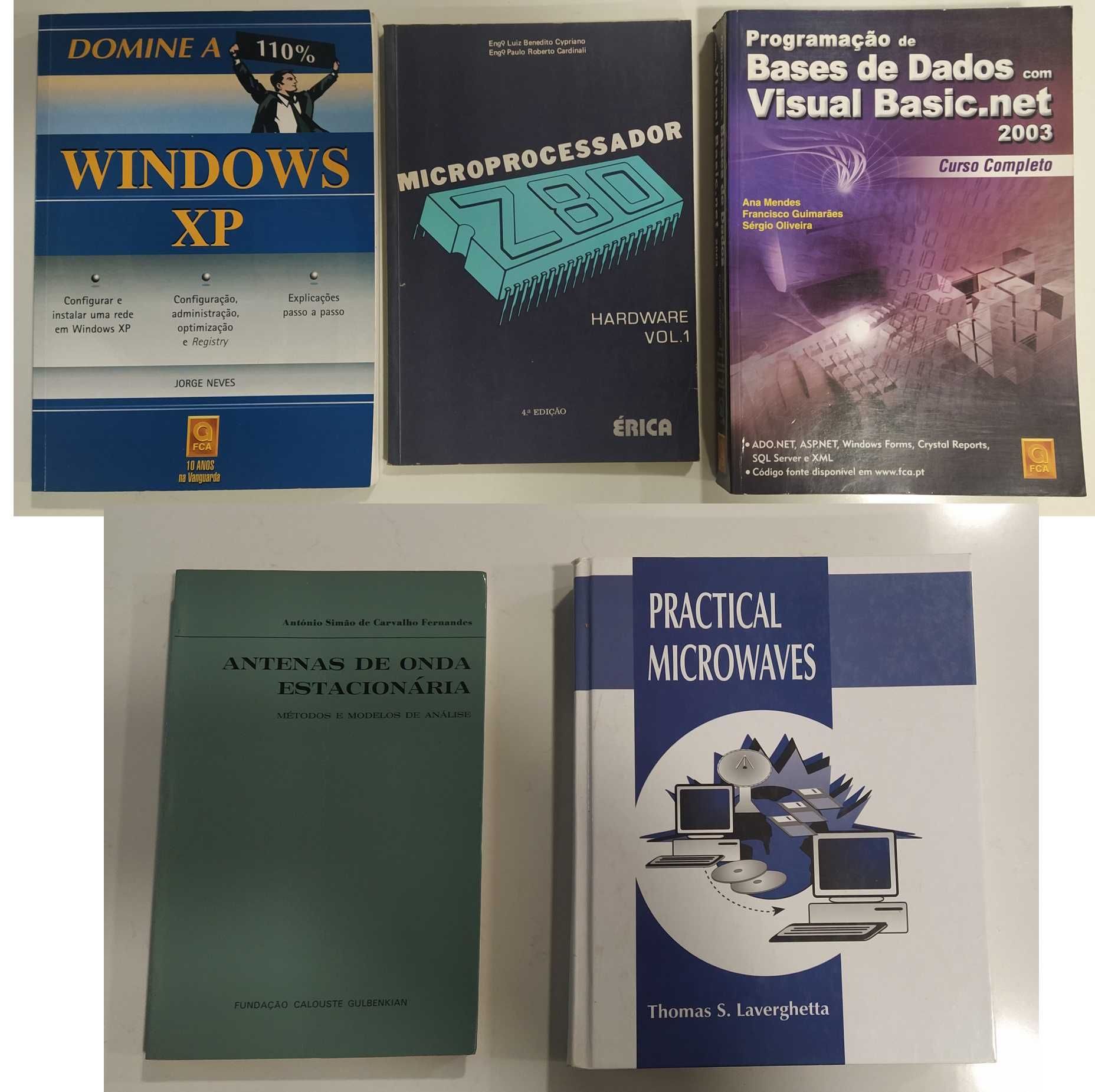 Livros Técnicos, Engenharia, Eletrónica, Telecomunicações, Matemática