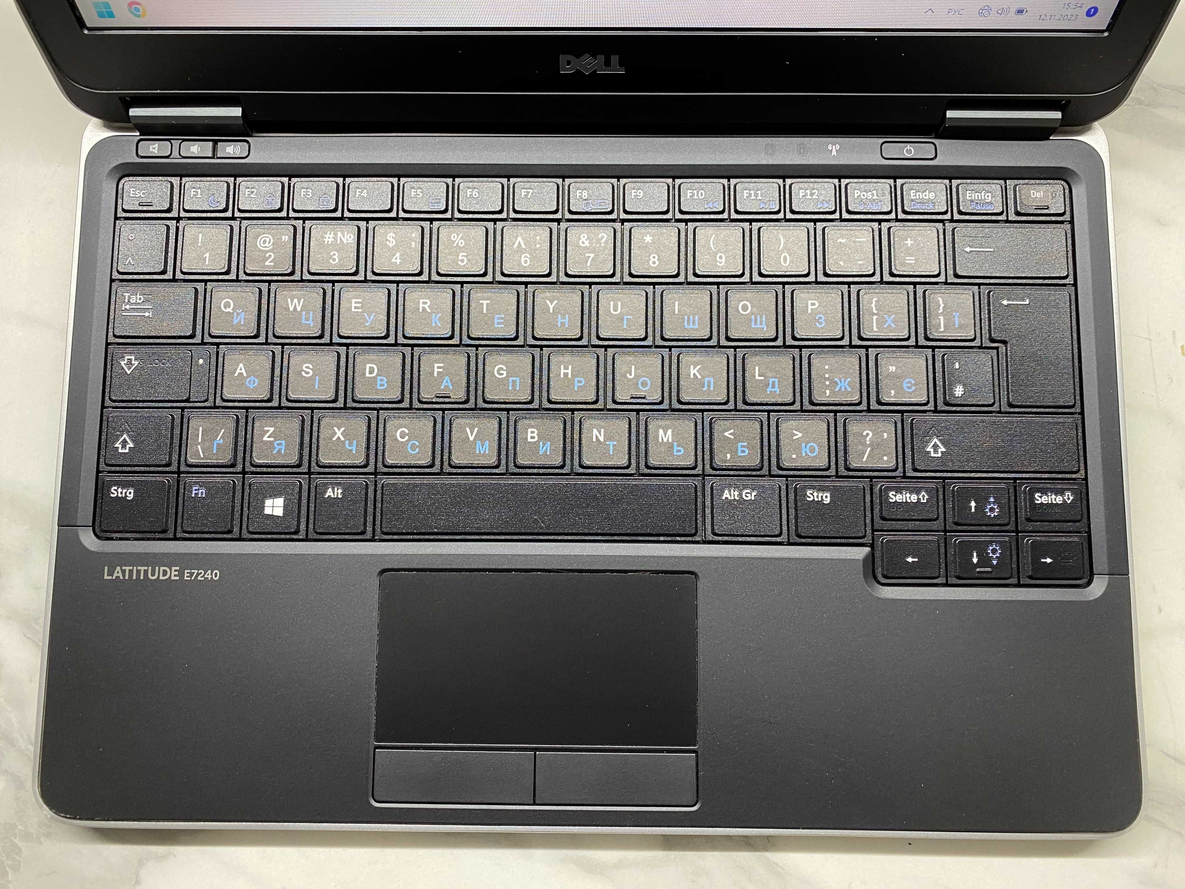 Dell Latitude E7240 intel i7-4600U/8Гб ОЗУ/SSD 256Гб/12,5''Гарний стан