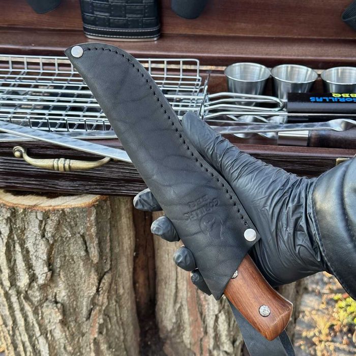 Набір шампурів ВЕДМІДЬ BS9/1 з сумкою Шампура для шашлыка в кейсе