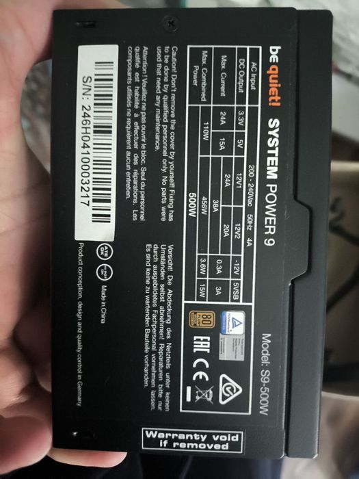 Komputer gamingowy biurowy i7 4x4 (16) GB zasilacz 500W be quiet