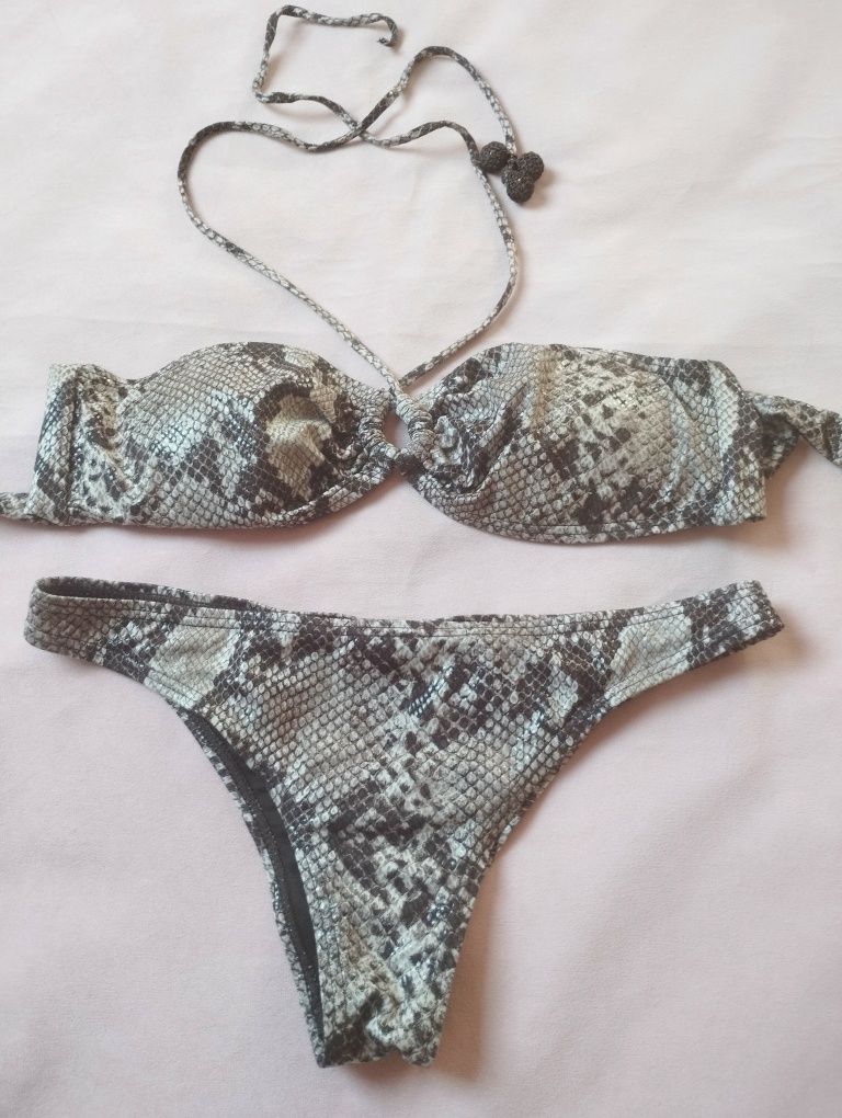 Atlantic bikini strój kąpielowy wężowa skóra Rozmiar S