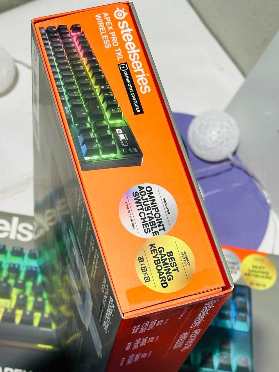 Клавіатура SteelSeries APEX PRO TKL Wireless (64865)-в наявності-Львів