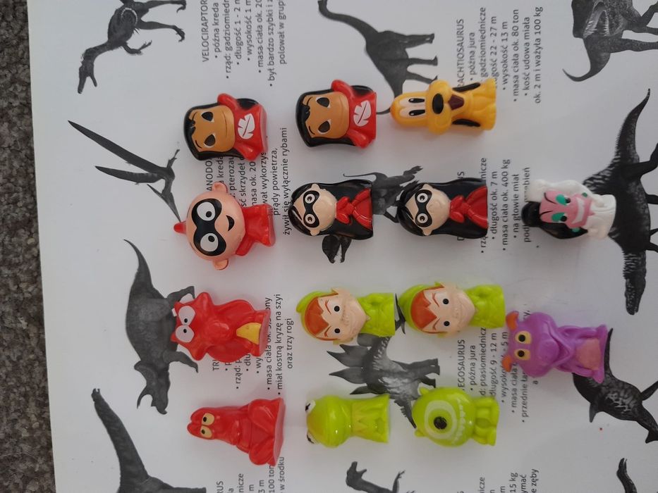 Figurki z jajka niespodzianki