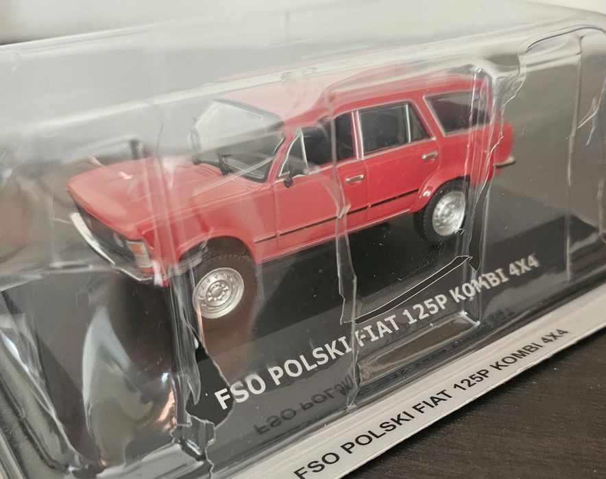 FSO Polski Fiat 125P Kombi 4x4 skala 1:43 Legendy FSO Deagostini