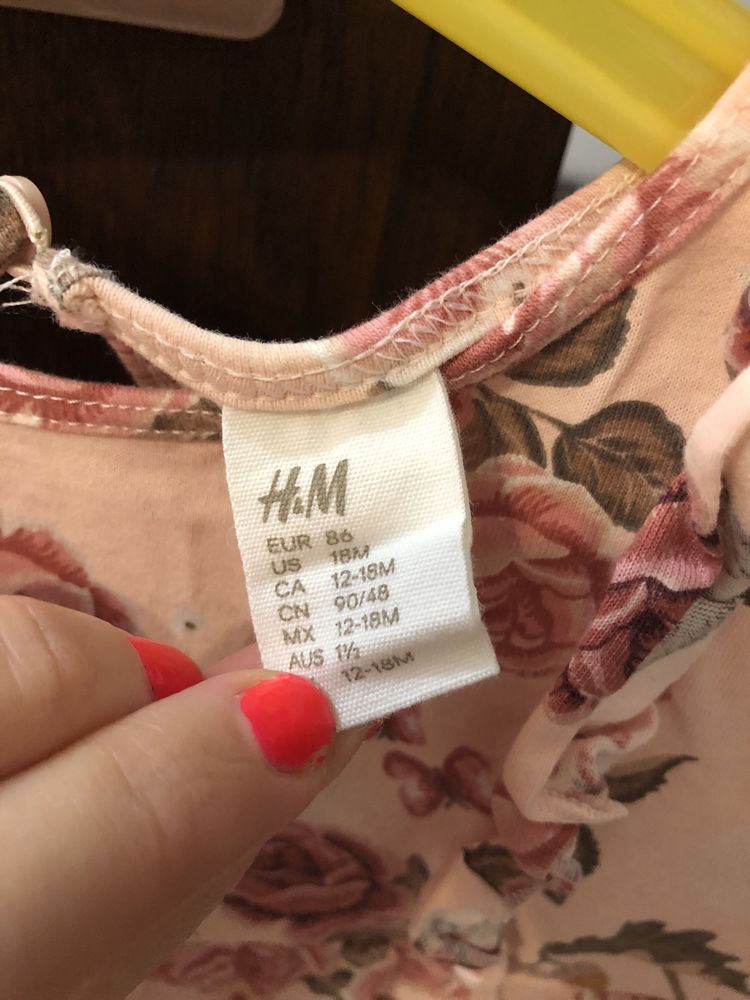 Sukienka H&M 86 dziewczęca