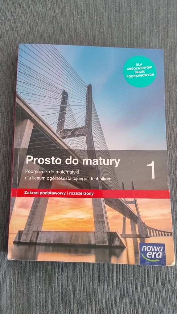 Podręcznik do matematyki Prosto do matury 1