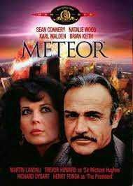 Meteor film z Seanem Connery.Obrona z Routgerem Hauerem.Kaseta VHS