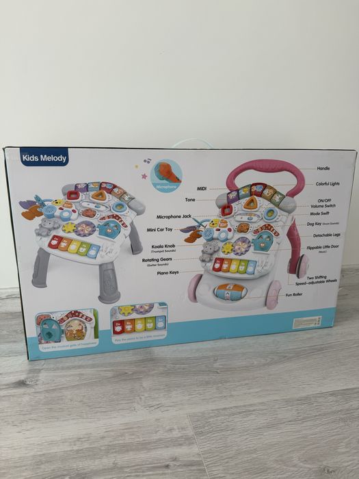 Талокар( ходунки) столик 3в1