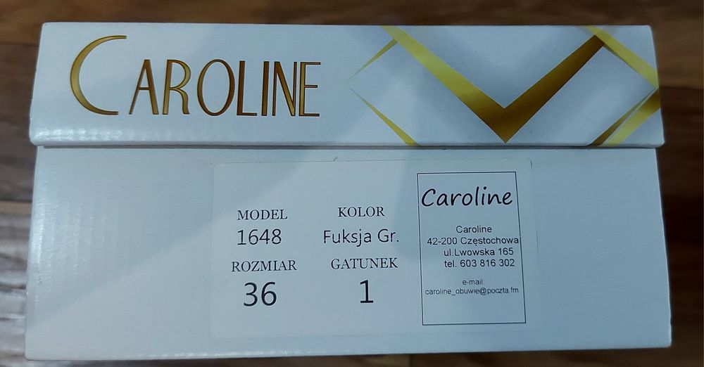 Buty Caroline - Fuksja